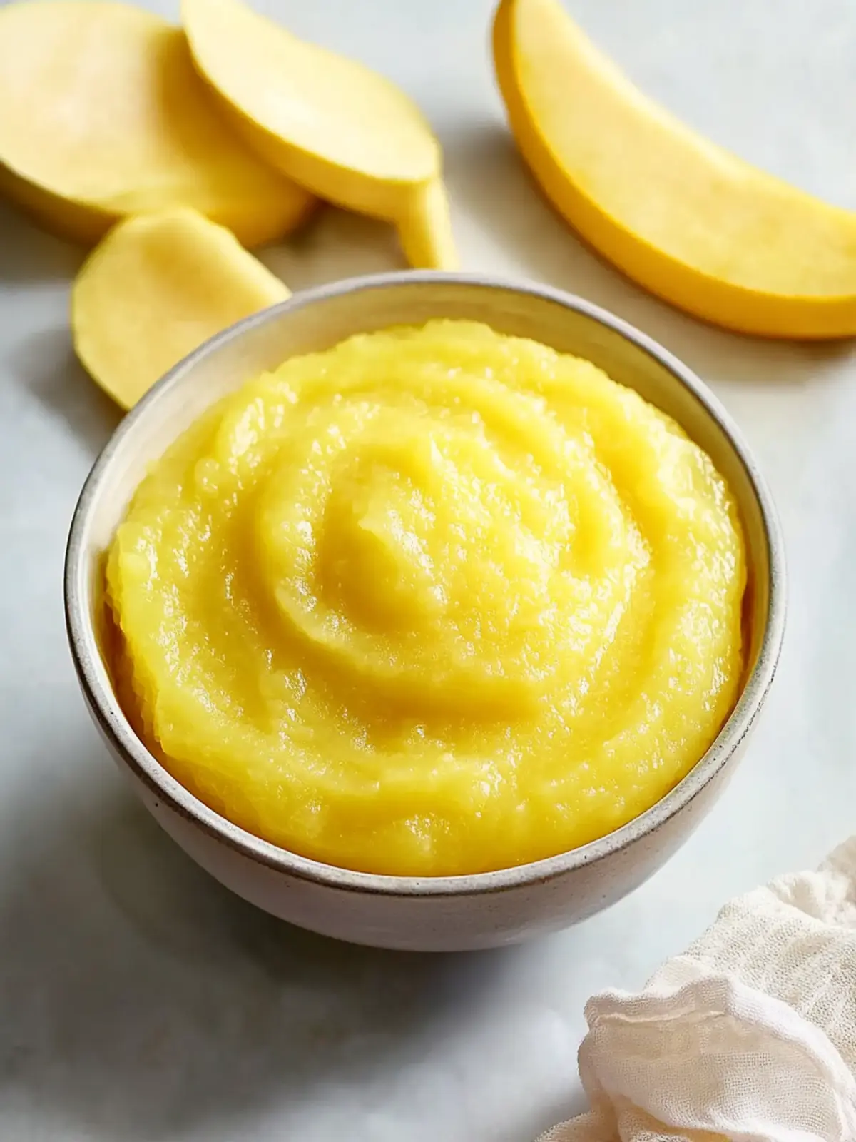 Pure Yellow Squash Baby Food: Quick, Healthy & Homemade Delight 5 Pure Yellow Squash Baby Food