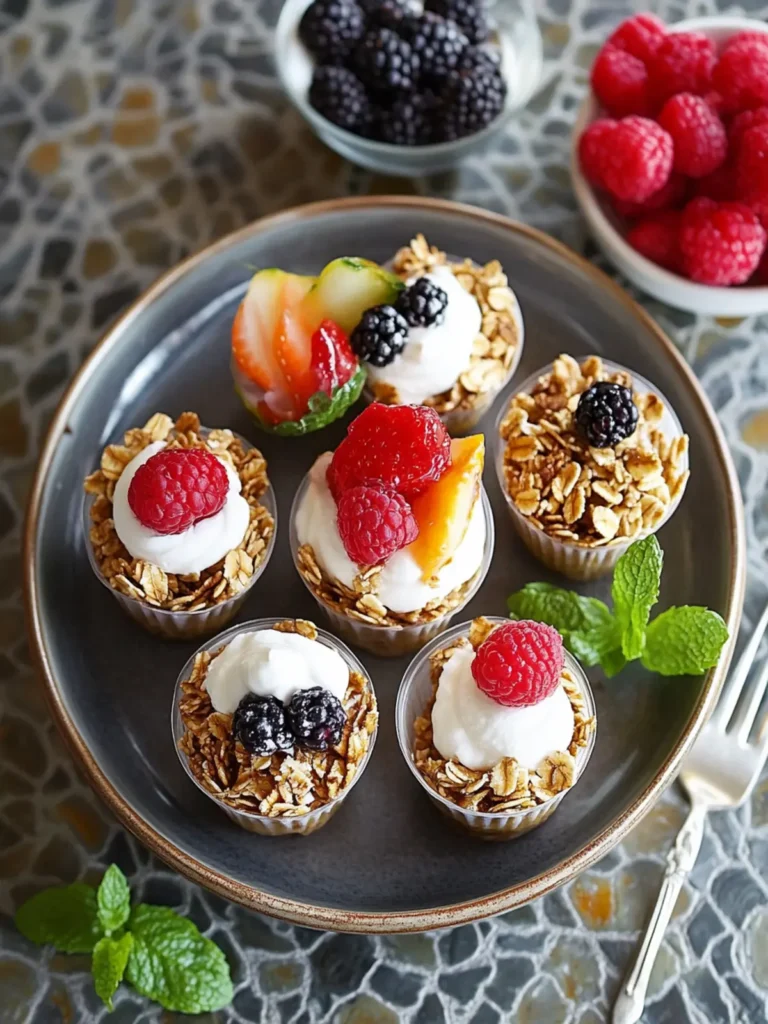 Breakfast Granola Cups