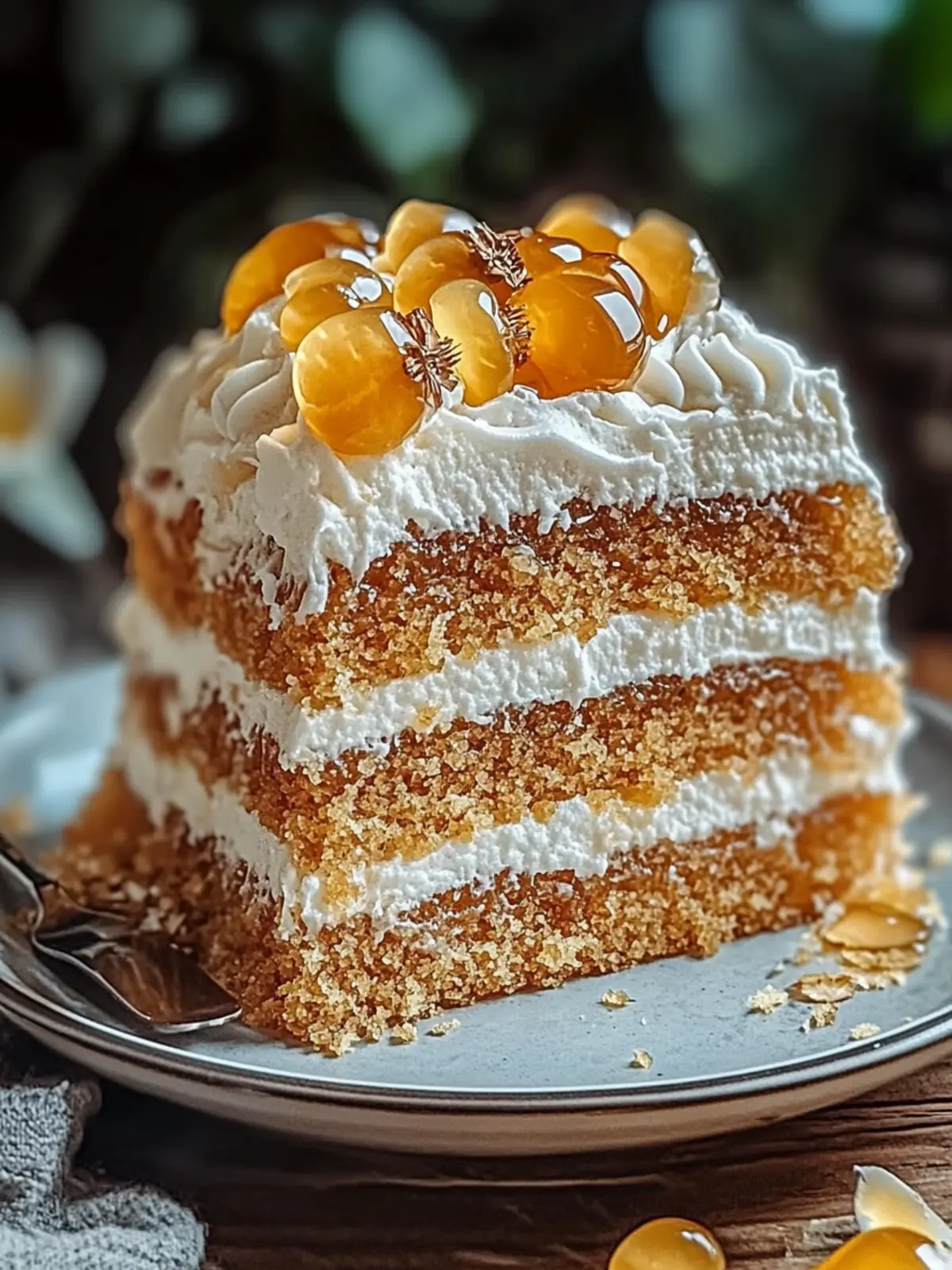 Fluffy Russian Honey Cake: Comforting Sweetness in Every Slice 2 Fluffy Russian Honey Cake