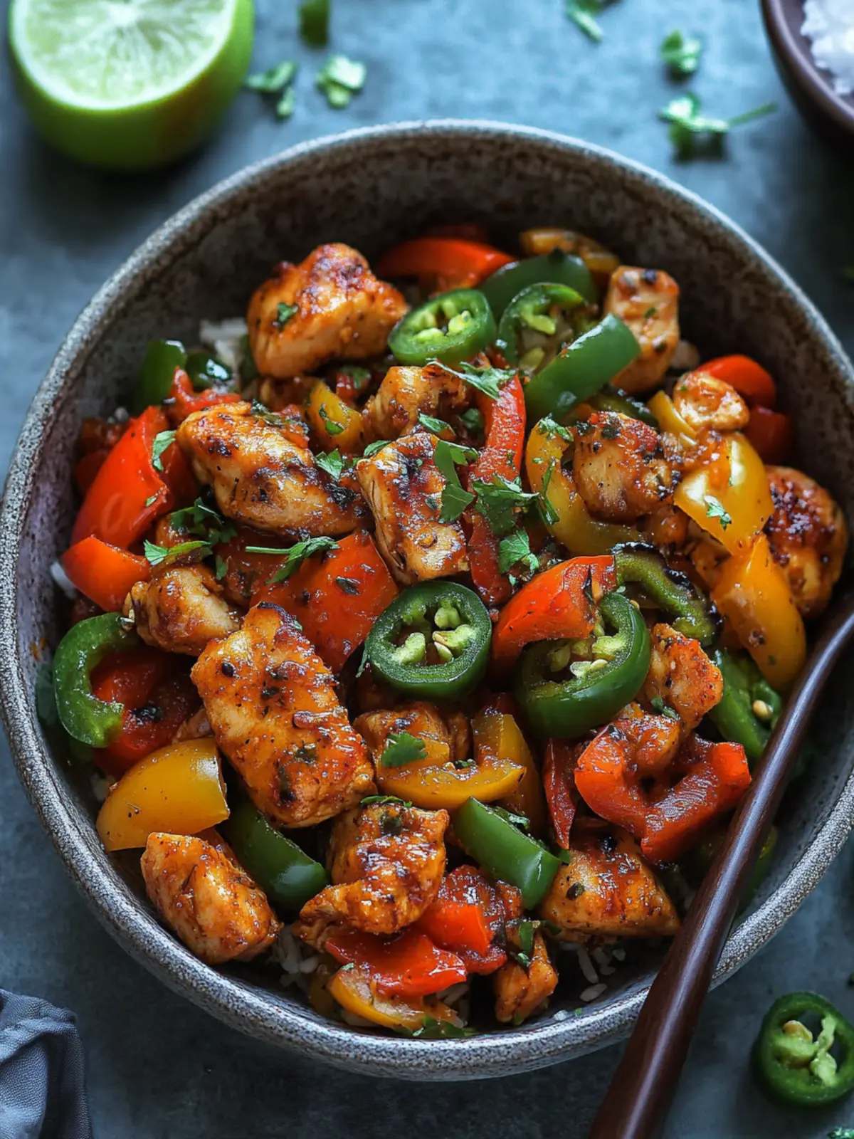 Zesty Jalapeno Chicken with Bell Peppers for Quick Dinners 2 Jalapeno Chicken with Bell Peppers