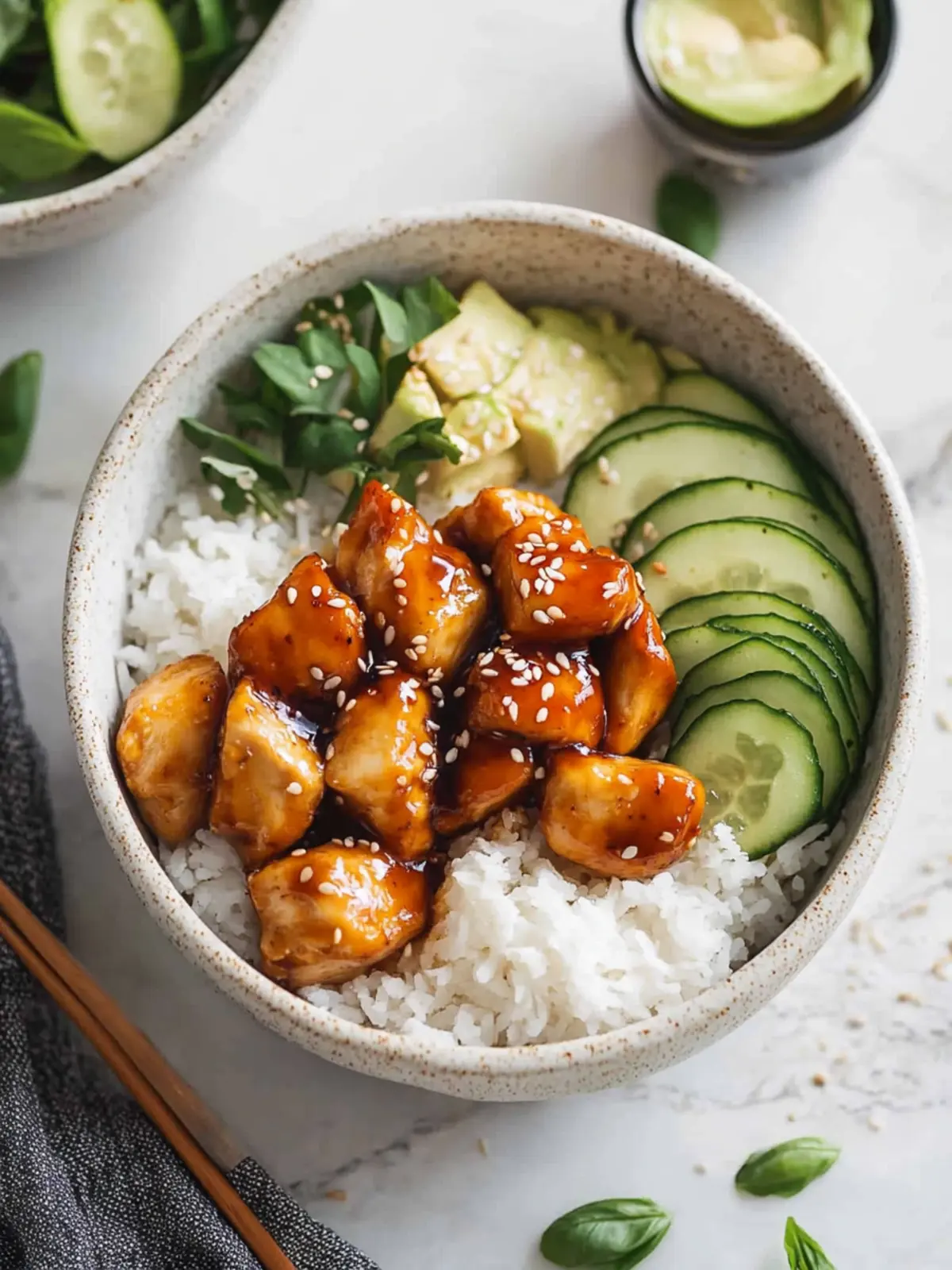 Savory Honey Garlic Chicken Bowls for Quick Weeknight Bliss 5 Honey Garlic Chicken Bowls