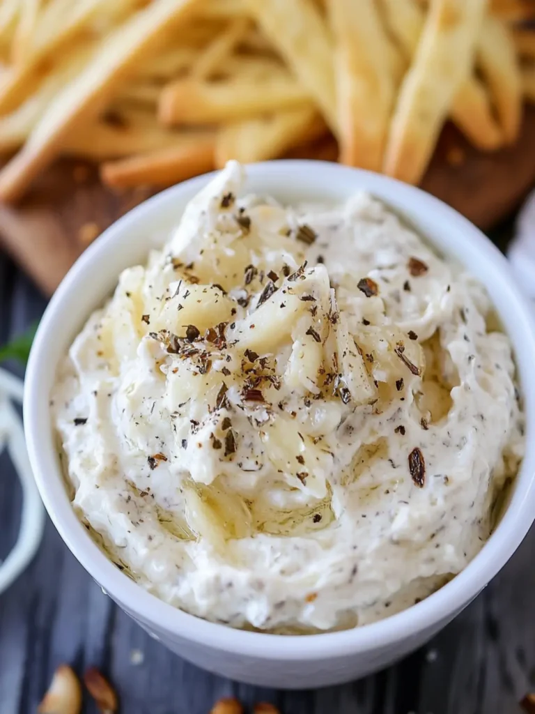 Roasted Garlic Dip Recipe
