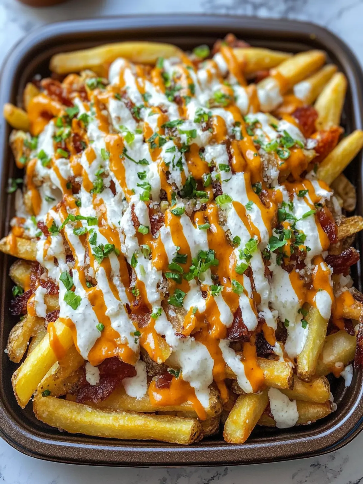Ultimate Loaded Fries: Cheese, Bacon, and Flavor Bonanza 5 Loaded Fries