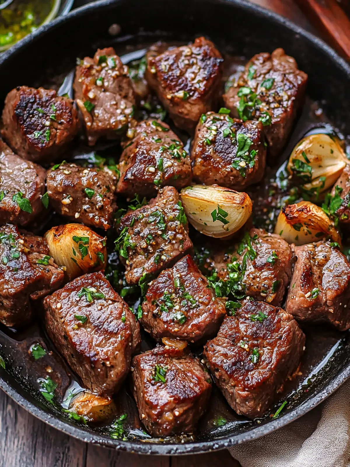Garlic Butter Steak Bites: Your Quick Meat Lover's Delight 2 Garlic Butter Steak Bites