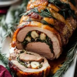 Savory Christmas Stuffed Pork Roast Perfect for Holiday Feasts