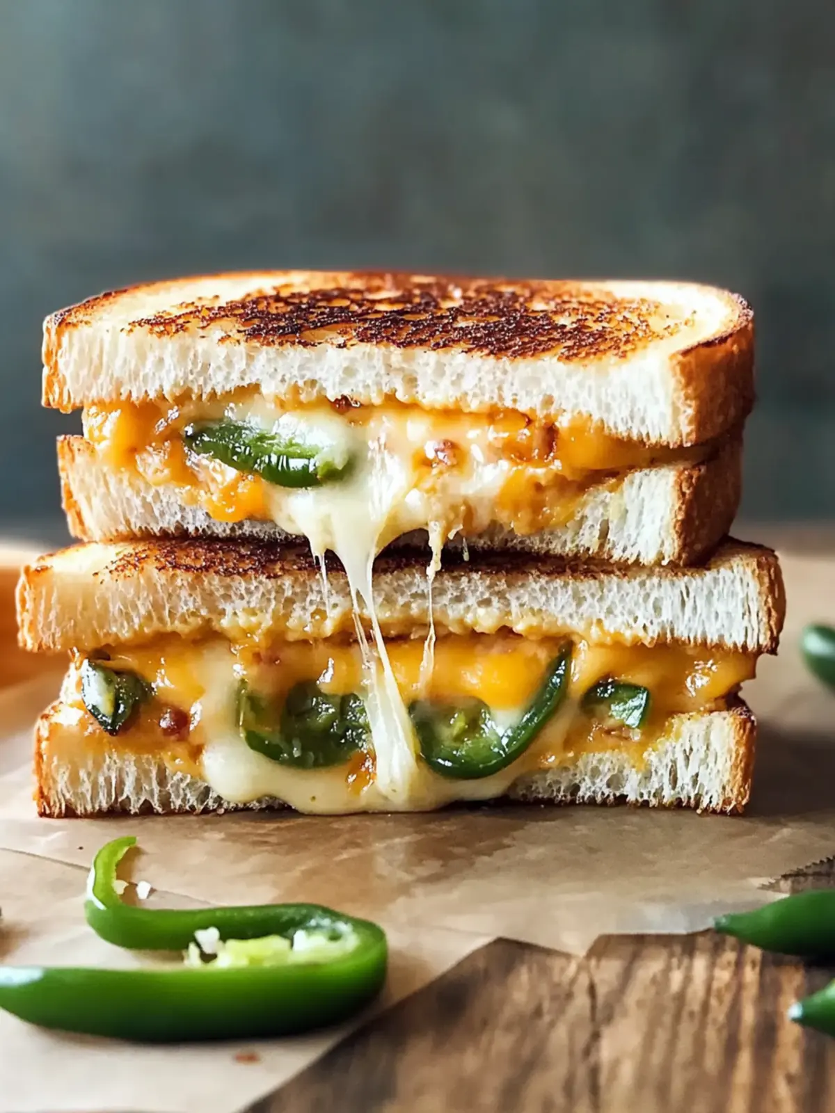 Ultimate Jalapeño Popper Grilled Cheese Sandwich Bliss 5 Jalapeño Popper Grilled Cheese Sandwich