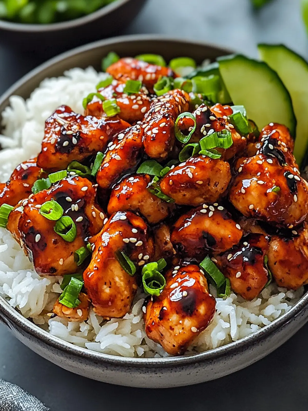 Sticky Honey Gochujang Chicken