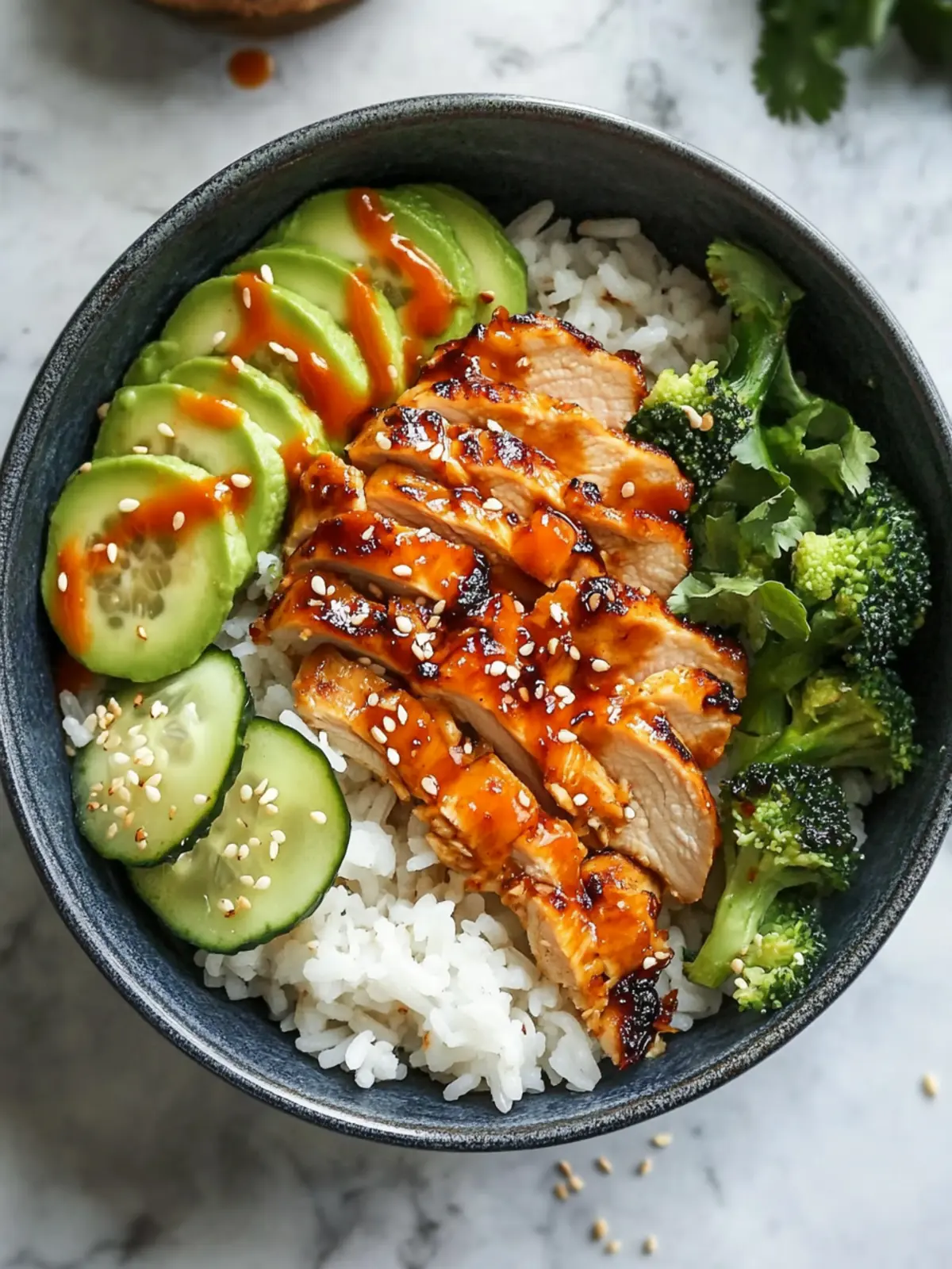 Delicious Sticky Chicken Rice Bowls Recipe for Clean Eating Bliss 5 Delicious Sticky Chicken Rice Bowls Recipe!