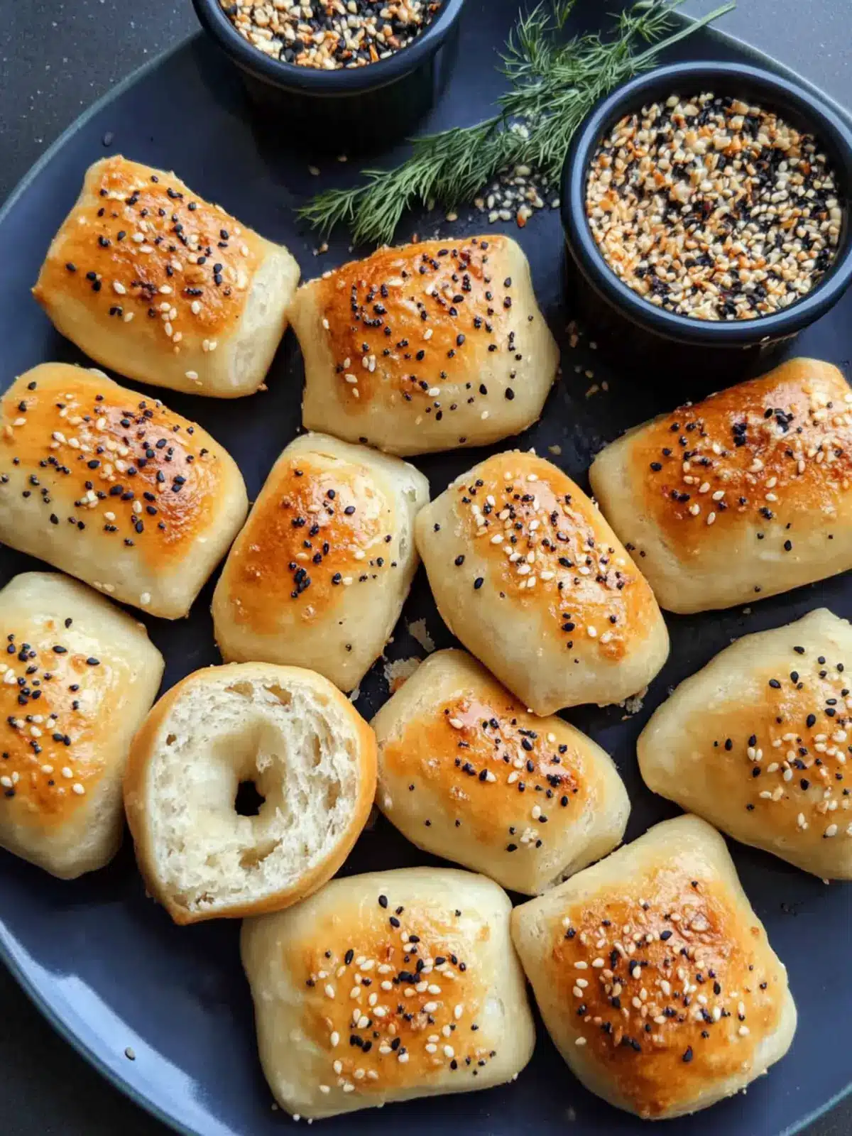 Crispy Bagel Bites: Easy Low-Carb Pinwheels You’ll Love 2 Crispy Bagel Bites