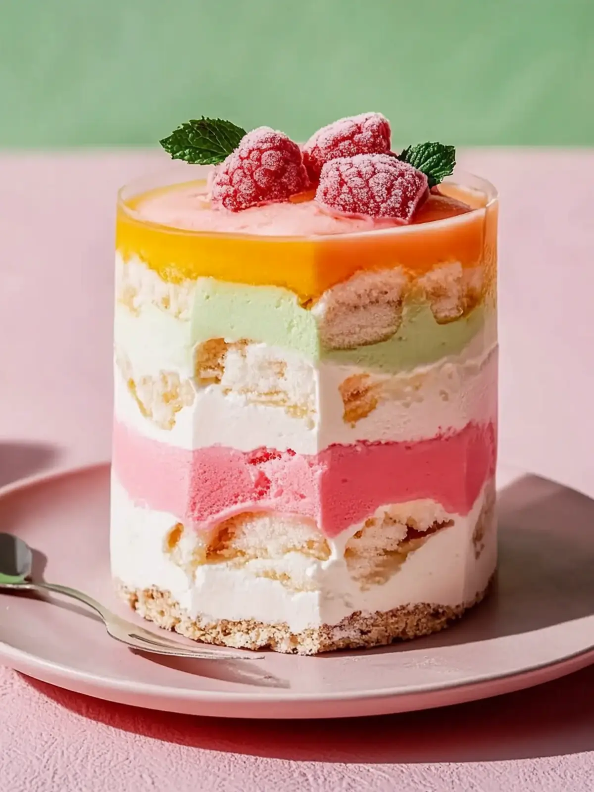 Layered Sherbet Dessert: Your Ultimate No-Bake Summer Delight 5 Layered Sherbet Dessert
