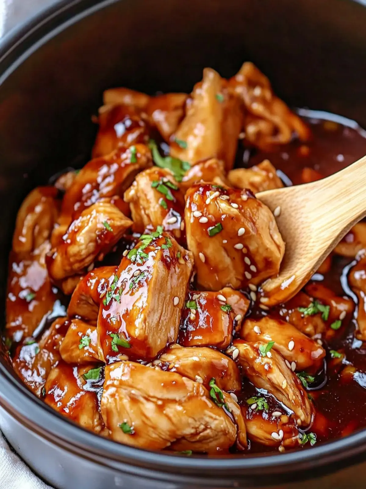 Slow Cooker Honey Garlic Chicken: A Family Favorite Made Easy 2 Slow Cooker Honey Garlic Chicken