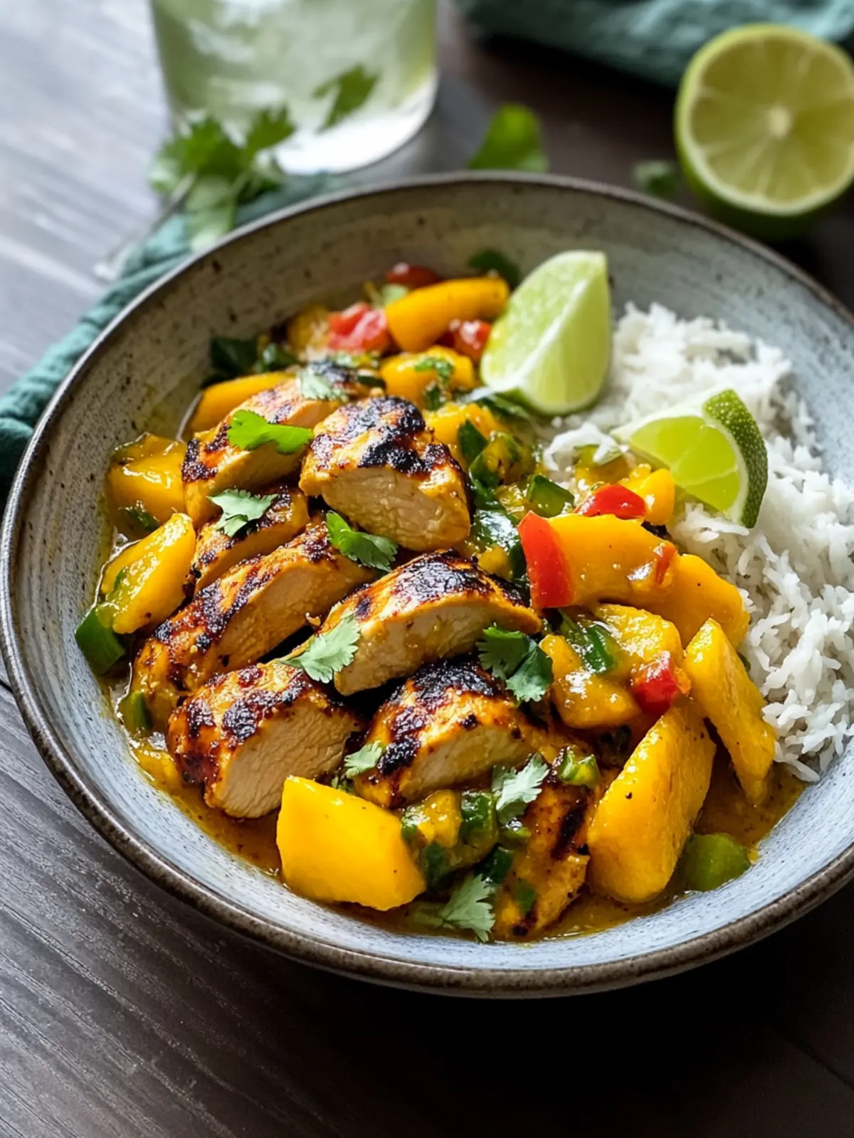 Mango Chicken Bliss: A Fresh Tropical Adventure at Home 2 Mango Chicken