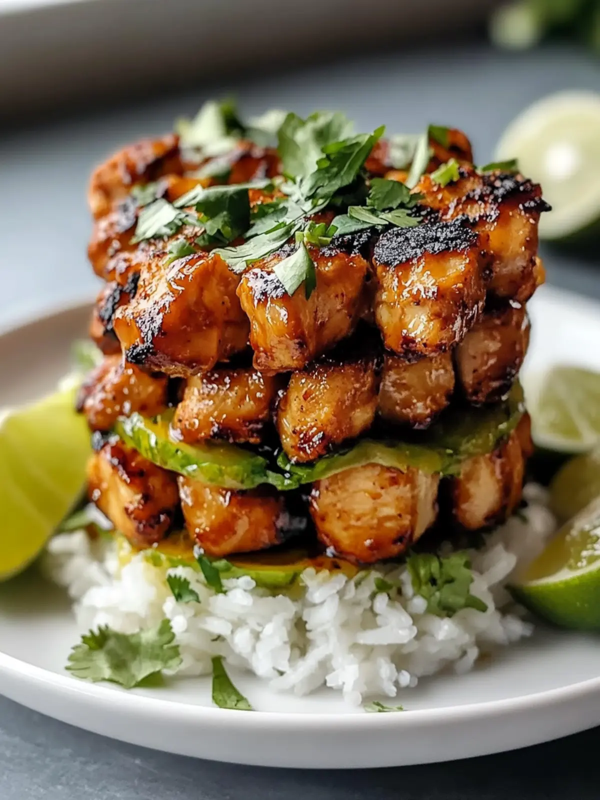 Savor the Flavor: Easy Honey Lime Chicken Stack Delight 2 Honey Lime Chicken Stack