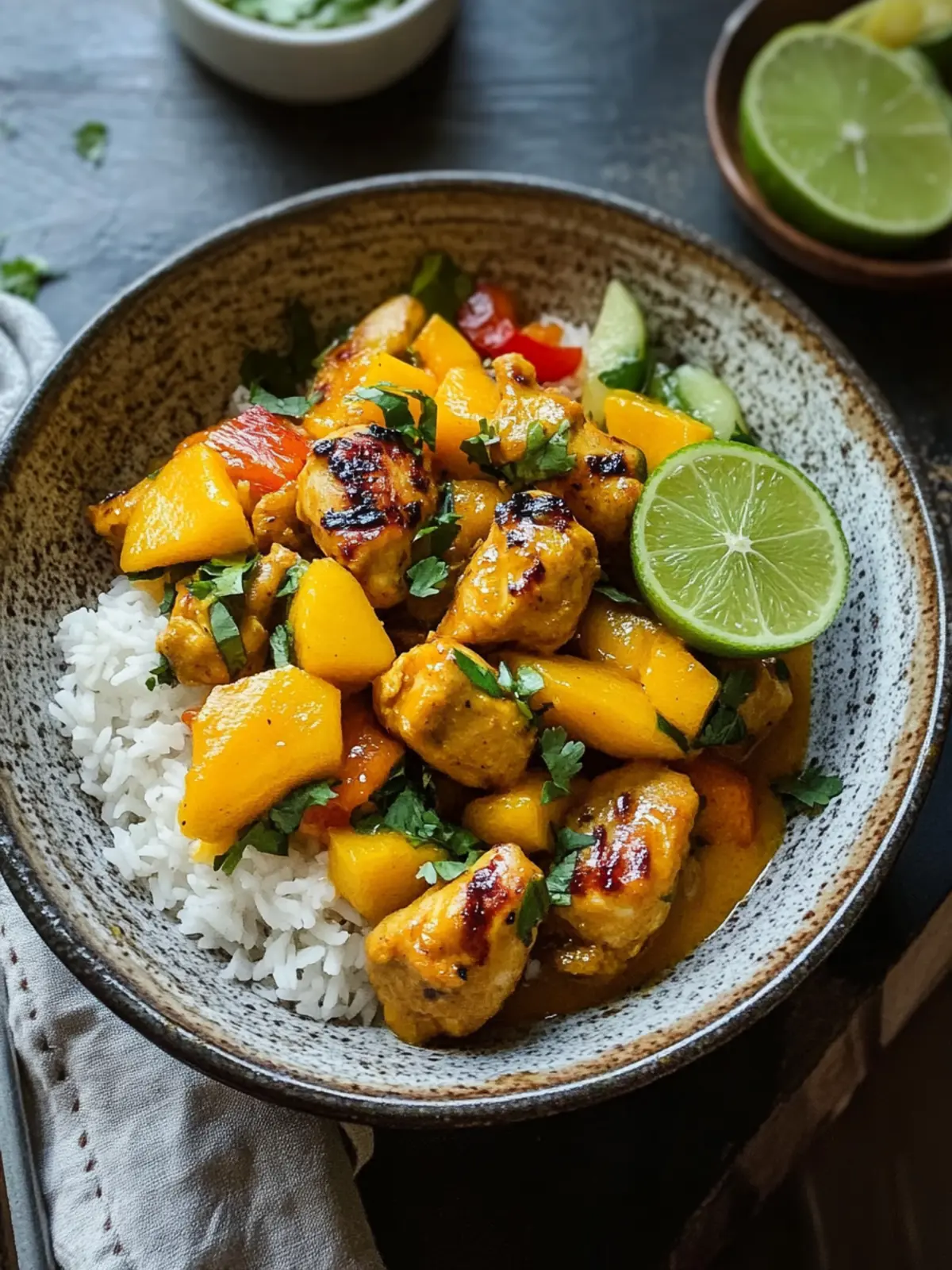 Mango Chicken Bliss: A Fresh Tropical Adventure at Home 5 Mango Chicken