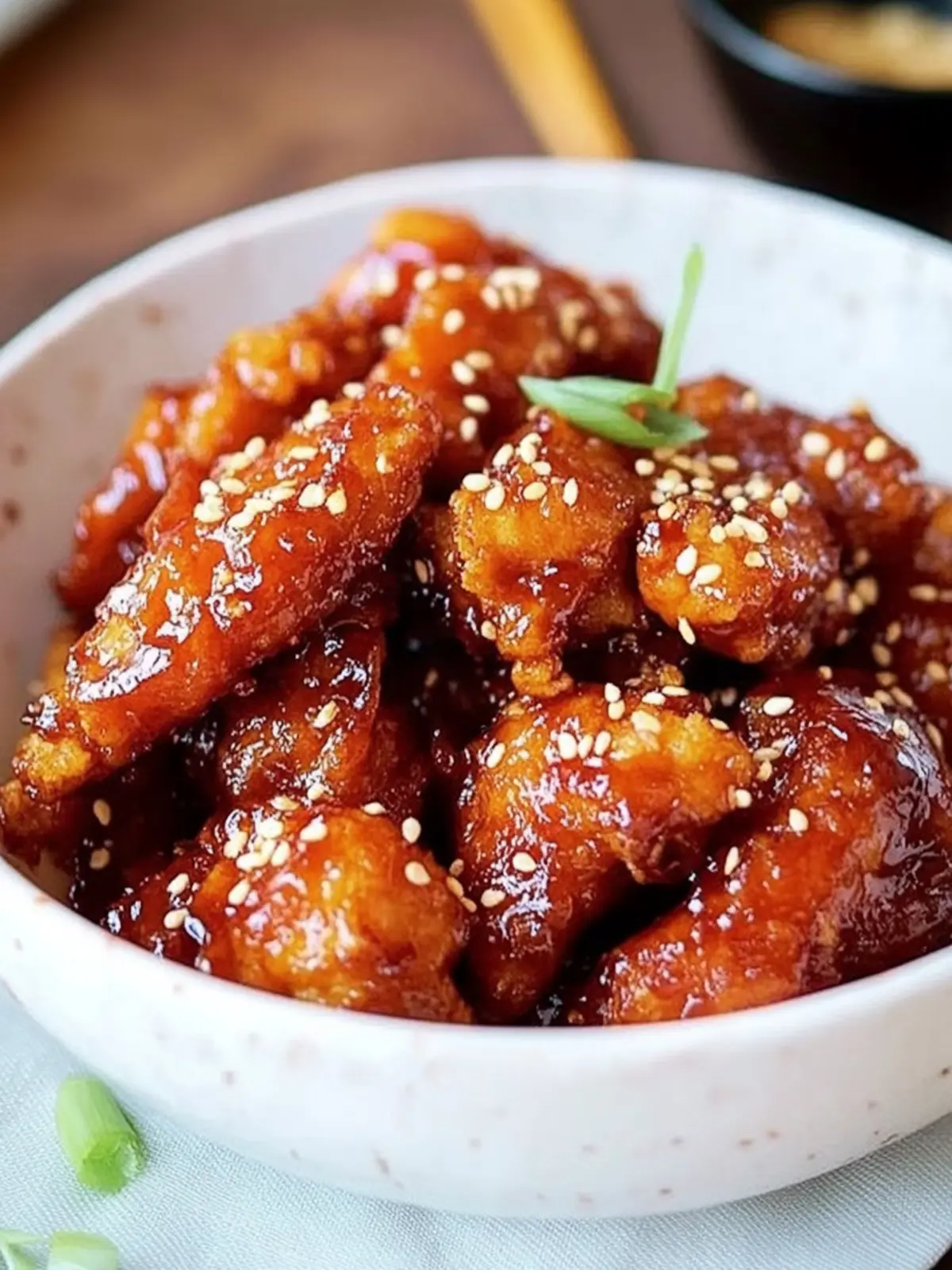 Crispy Dakgangjeong: The Must-Try Korean Fried Chicken Delight 4 Dakgangjeong (Sweet Crispy Korean Fried Chicken)